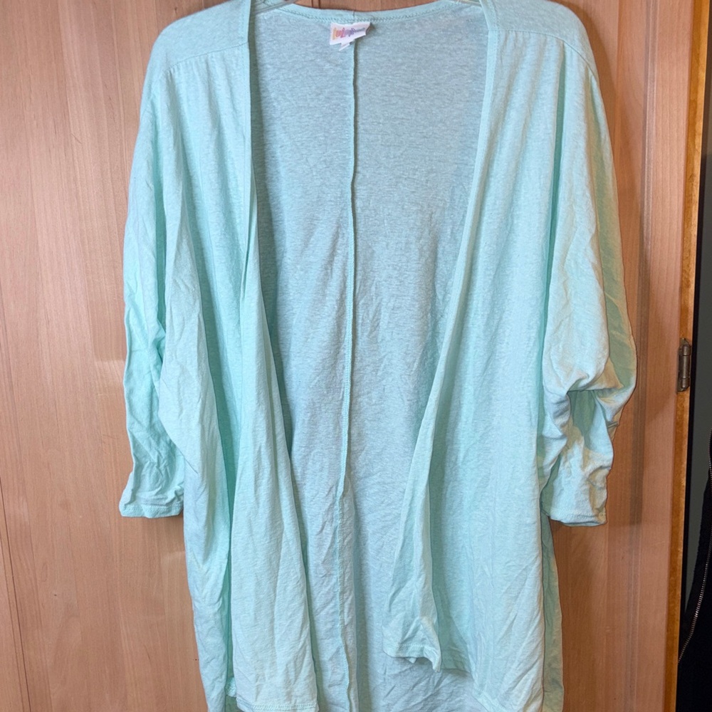 LuLaRoe Aqua Women's Kimono top